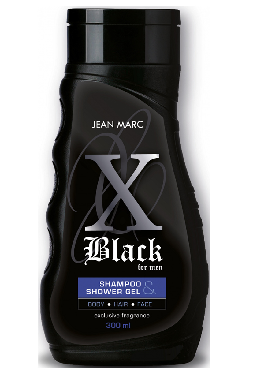 JM X Black Shampoo & Shower Gel 300ml